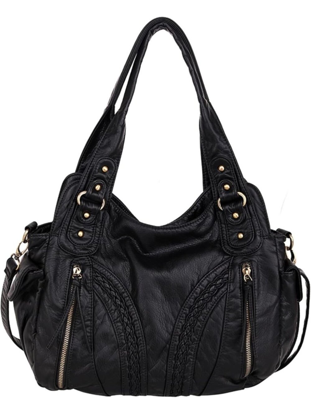 Stylish Soft Hobo Bag with Crossbody Strap - Perfect for Everyday Use!
